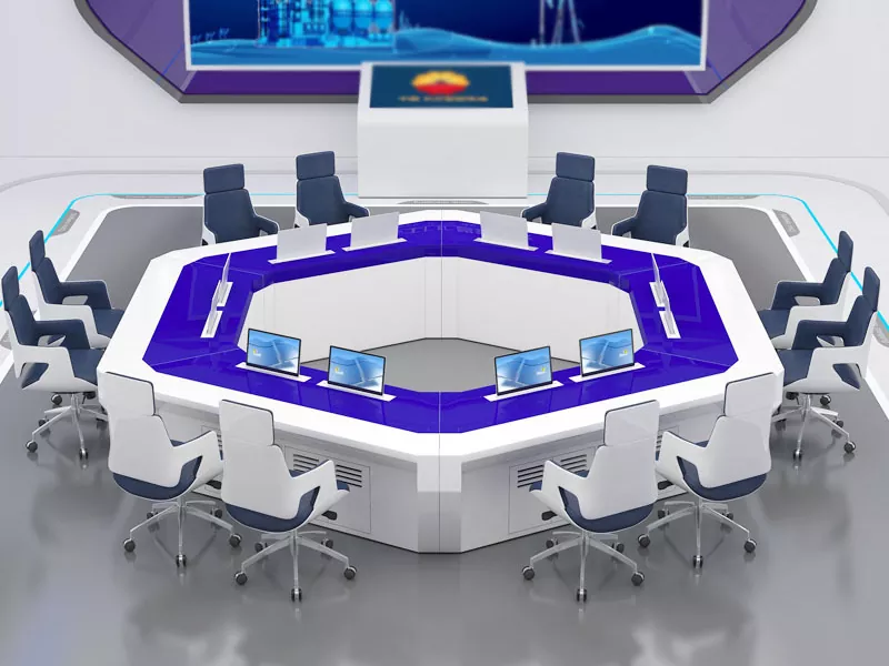 अनियमित आकारको निगरानी कन्सोल