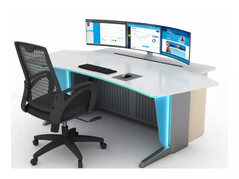 एकल-सीट निगरानी कन्सोल